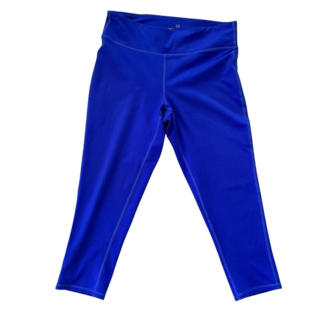 Gap Fit Women’s High-Waisted Crop Leggings Royal Blue Size Medium